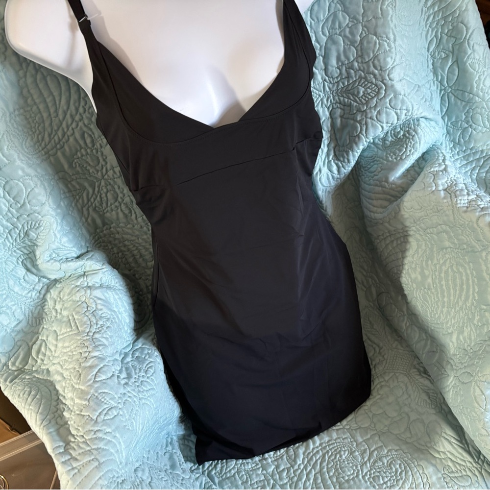 Self Expressions Tummy Control Open Front Bodysuit Slip